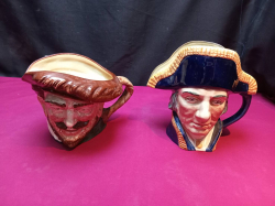 Royal Doulton British naval heroes
Sir Francis Drake and the very rare Admiral Lord Nelson. Large size.
Battle of Trafalgar 1805
Lyles price guide £250 available in the office