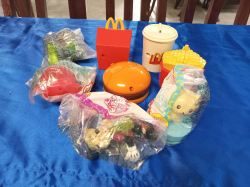 A Collection of Macdonald premium items.