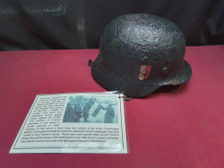 WW2 german French Legion original restored Helmet