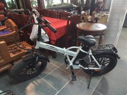 A Hador Electric Bicycle almost new with charger 