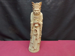 A very large chinese stood figure. H.30 Cm.