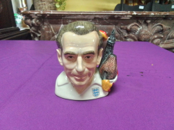 A Rare limited edition small Royal Doulton Charecter Jug of Sir Stanley Matthews 1915-2000 No.826 of 5000