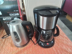 Coffee Machine and Kettle Pot