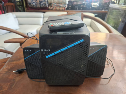 AJ speaker set with remote