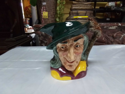 A Large and Colorful Royal Doulton Character Jug of Pied Piper.