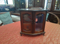 A 2 Door Jewelry  MusicBox With Drawers D.17 W.24 H.25 cm 