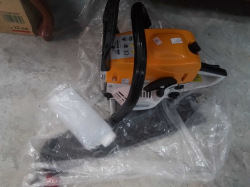 A new small chain saw.