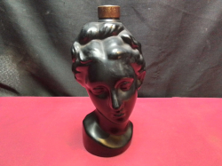 A Lady face Decanter with lided. D.9 W.11 H.22