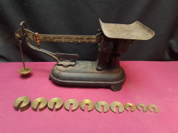 A Vintage Brass Scales