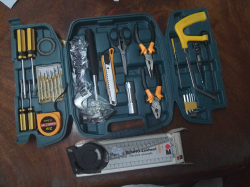 A Nice Small Tool Set in a case.