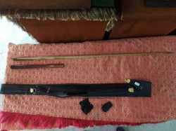 A Nice Pool Cue In A Case. 145cm