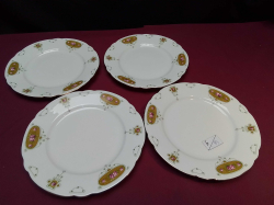 A set of 4 Shelly late folly plates 1910-1916