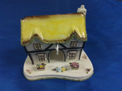 A Coalport model houses The Coaching inn