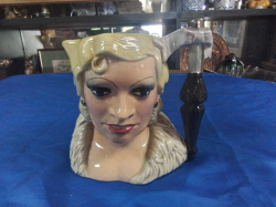 A Rare Doulton Character Jug of the famous American actress 