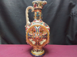A Greek flask Jug repair to spout