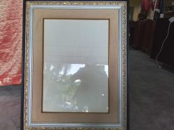 A Gilded and wood picture frame 
W.66 Cm.
H.84 Cm.