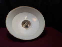 An Old industrial lamp 
W.48