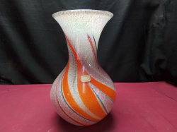 Rare beautiful item/Kamei glass vase 
W.18
H.29