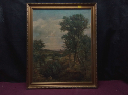 A Gilt Frame puture of land scape 
W.46
H.56