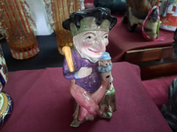 a rare H.wain and sons Melbaware toby jug Mr. Punch 7