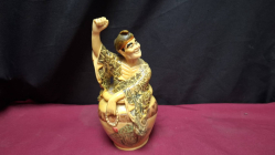 A heavy resin sculpture of 
