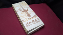 A 1999 CONAN movie prop dagger with certificate #A-1359. Boxed.
