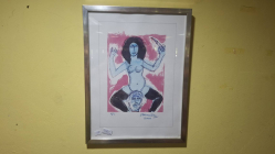 A CORNEILLE VON BEVERLOO (1922-2010) famous artist hand signed limited edition serigraph #24/100 2001 'SALOME - Oscar Wilde series