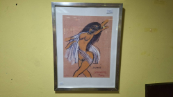 A CORNEILLE VON BEVERLOO (1922-2010) famous artist hand signed limited edition serigraph #4/6 2001 'SALOME - Oscar Wilde series