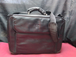One business bag,leather, black