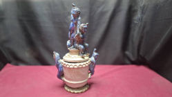 Antique Renaissance/Italian style ceramic bowl. H.36 cm W.19 cm