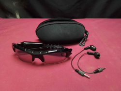 A Pair of glasses earphones 