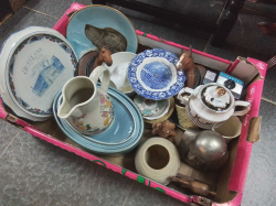 A Job lot of China including a Bust of Lenin