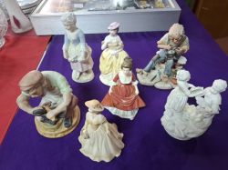 A China figurines (Some A/F)