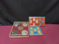 Three boxed sets if Thai  Amulets
Wat sakdi Ayuttaya 
Wat Sa kamphaeng yai Sisaket 
Wat Pa yai Ubon Ratchathanni 