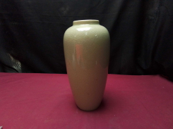 Vintage Celadon Vase, Specialized Crackle , Smooth Ovoid Shape , narrow rim .