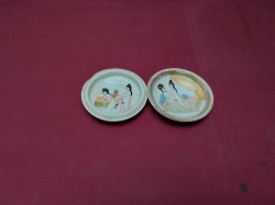 Antique Chinese Lidded erotic Box
