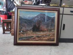 Vintage oil painting 
