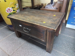 A Small table with Drawers. 73x43 Cm Depth 48 cm
