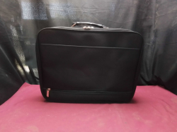 An x briefcase bag