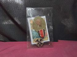 Beautiful ww2 German style  honor iron cross with oak leaves