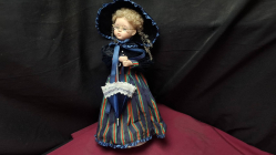 Vintage Porcelain Collector Doll 39 cm height