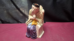 Shylock Melba Ware Character Jug 23-24cm high. Melba Ware H. Wain & Sons England