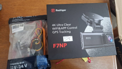 Redtiger F7NP, a 4K ultra-clear front and rear dash camera with built-in Wi-Fi, app control, and GPS tracking As new+ receipt