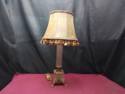 Vintage Style cut glass decoration table Lamp
H60cm.
