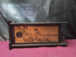 1960s Thai Manuscript documents box,used by government officials
L36cm. W11cm.H17cm.
 