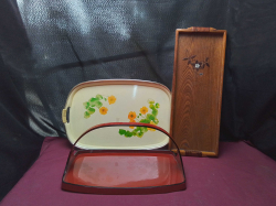 3 1970s Serving Tray's,all in fine condition 