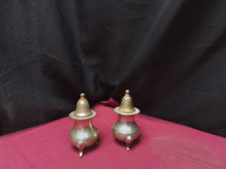  1950s silver plated cruet set
