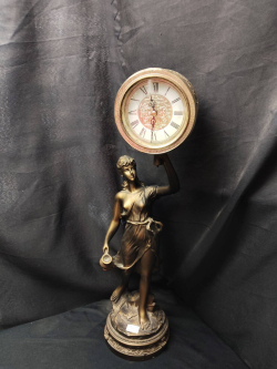 Goddess of Hope Table Clock (the clock A/F) 1500
H59cm. W12cm.