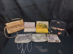 3 Metal ladies evening bags