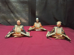 3x Hakata doll Japan 